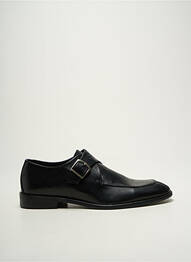 Derbies tissage satiné talon bas noir PIERRE CARDIN homme