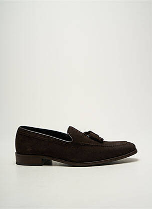 Mocassins bout pointu talon bas marron PIERRE CARDIN homme