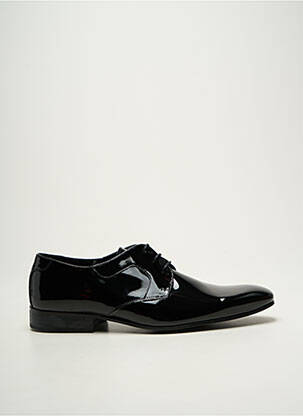 Derbies bout carré talon bas noir PIERRE CARDIN homme