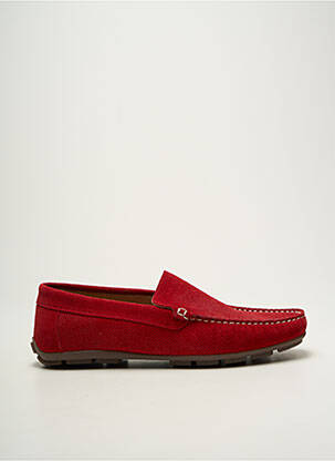 Mocassins bout carré bout carré rouge HIPNESS homme