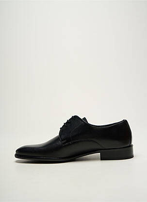 Derbies bout pointu talon bas noir PIERRE CARDIN homme