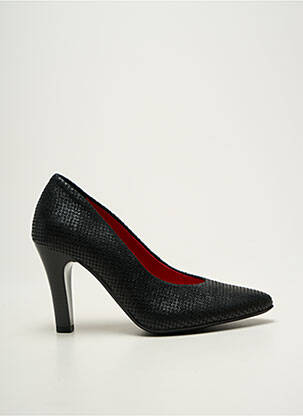Escarpins tissage satiné talon de 7 à 9cm noir ARA femme