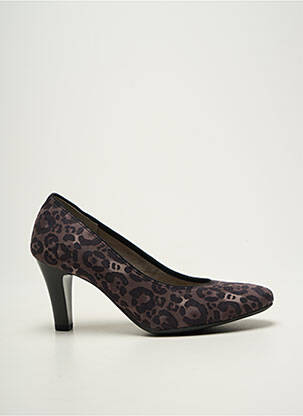 Escarpins talon aiguille talon de 7 à 9cm marron ARA femme