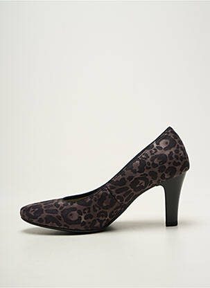 Escarpins talon aiguille talon de 7 à 9cm marron ARA femme