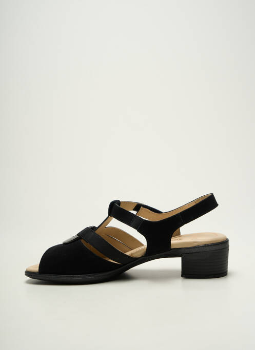 Sandales/Nu pieds noir ARA femme