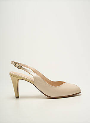 Escarpins fermeture boucle(s) talon de 7 à 9cm beige PETER KAISER femme