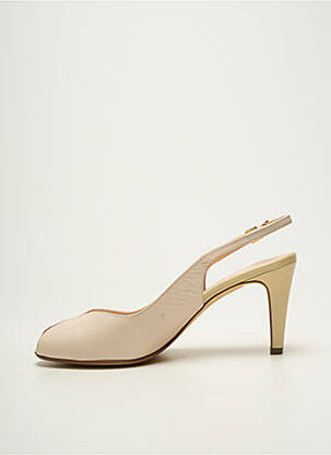 Escarpins fermeture boucle(s) talon de 7 à 9cm beige PETER KAISER femme
