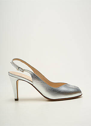 Escarpins fermeture boucle(s) talon de 7 à 9cm argent PETER KAISER femme