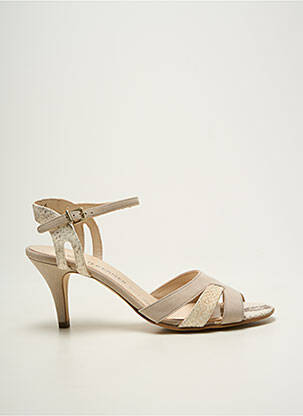 Sandales/nu pieds fermeture bride(s) talon de 7 à 9cm beige PETER KAISER femme
