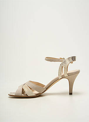 Sandales/nu pieds talon aiguille talon de 7 à 9cm beige PETER KAISER femme