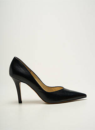 Escarpins tissage satiné talon de 7 à 9cm noir PETER KAISER femme