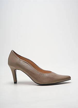Escarpins bout pointu talon de 7 à 9cm beige XAVIER DANAUD femme
