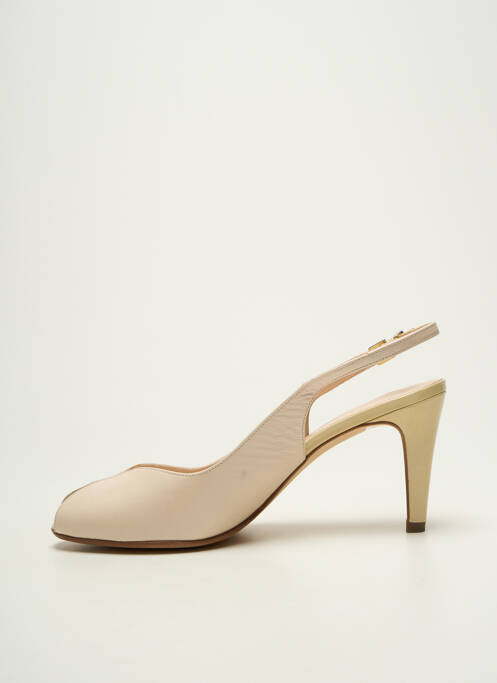 Escarpins fermeture boucle(s) talon de 7 à 9cm beige PETER KAISER femme