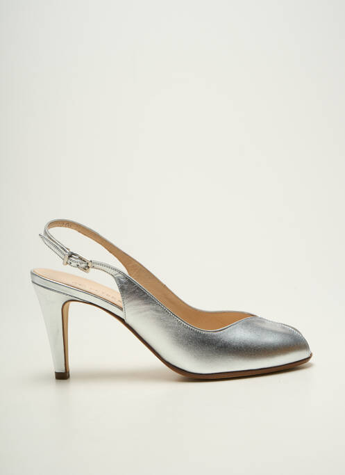 Escarpins fermeture boucle(s) talon de 7 à 9cm argent PETER KAISER femme