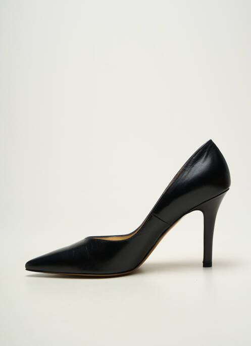 Escarpins tissage satiné talon de 7 à 9cm noir PETER KAISER femme