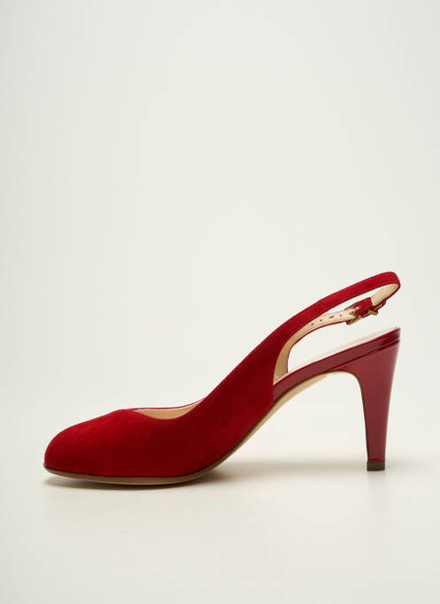 Escarpins fermeture boucle(s) talon de 7 à 9cm rouge PETER KAISER femme