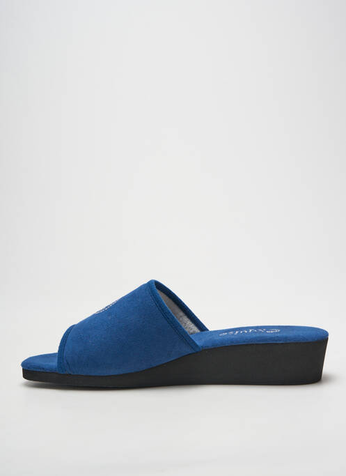 Chaussons/Pantoufles bleu EXQUISE femme