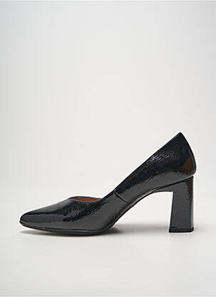 Escarpins tissage vernis talon de 7 à 9cm noir KAOLA femme
