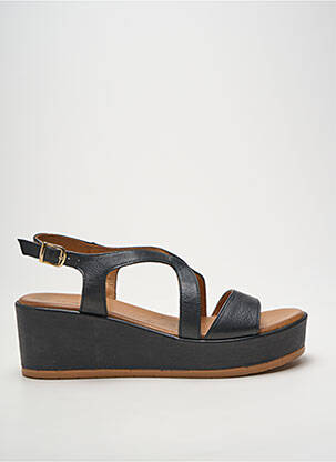 Sandales/Nu pieds noir K.MARY femme