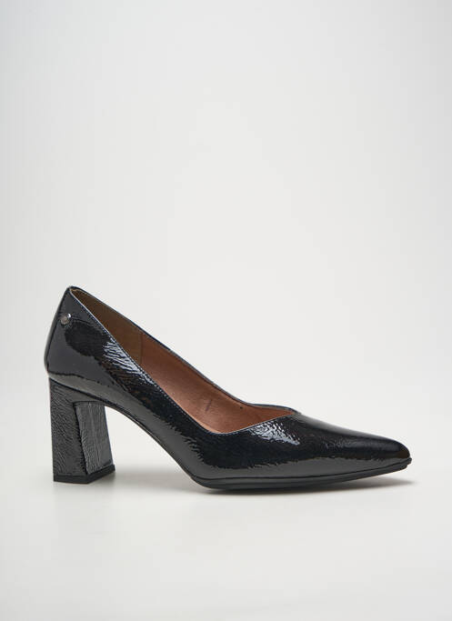 Escarpins tissage vernis talon de 7 à 9cm noir KAOLA femme