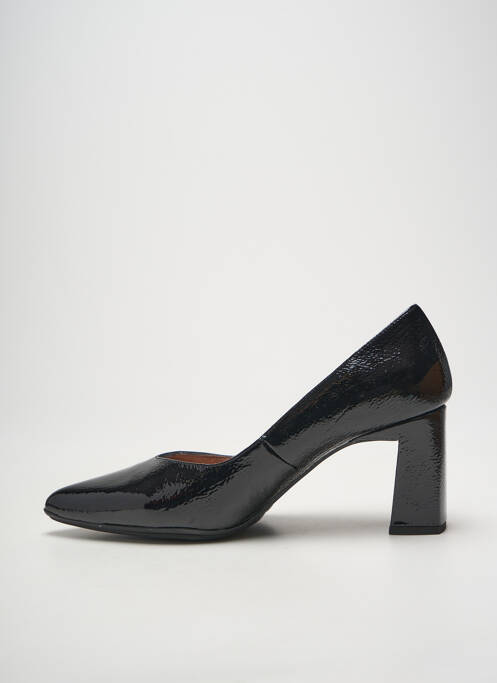 Escarpins tissage vernis talon de 7 à 9cm noir KAOLA femme