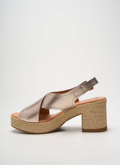 Sandales/Nu pieds argent KAOLA femme