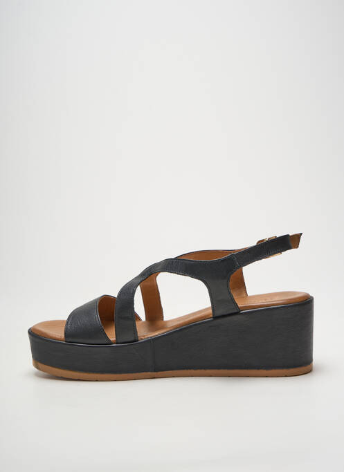 Sandales/Nu pieds noir K.MARY femme