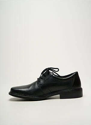 Derbies bout carré talon bas noir RIEKER homme