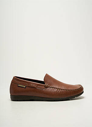 Mocassins voute plantaire bout carré marron MEPHISTO homme