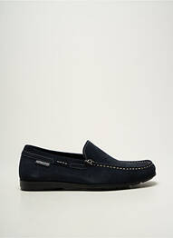 Mocassins voute plantaire bout carré bleu MEPHISTO homme