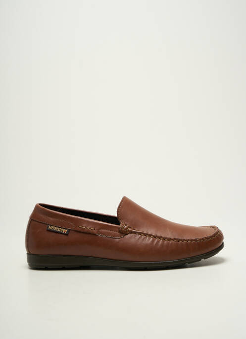 Mocassins voute plantaire bout carré marron MEPHISTO homme