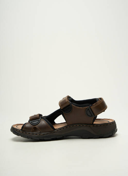 Sandales/Nu pieds marron RIEKER homme