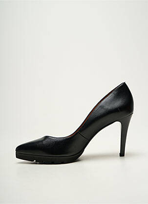 Escarpins bout pointu talon de 7 à 9cm noir CAPUCINE'S femme