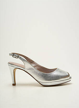 Escarpins argent MARIAN femme