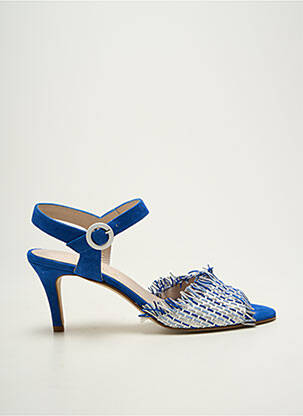 Sandales/nu pieds fermeture bride(s) talon de 7 à 9cm bleu MARIAN femme