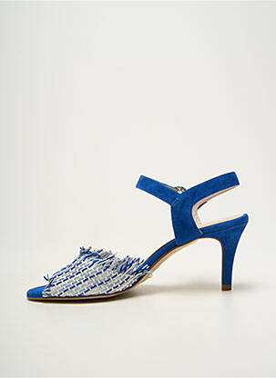 Sandales/nu pieds talon aiguille talon de 7 à 9cm bleu MARIAN femme