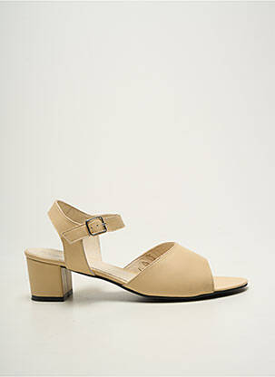 Sandales/nu pieds talon bottier talon de 4 à 6cm beige XAVIER DANAUD femme