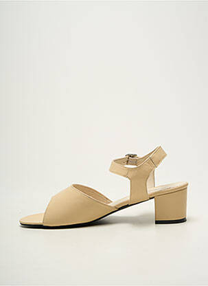 Sandales/nu pieds talon bottier talon de 4 à 6cm beige XAVIER DANAUD femme