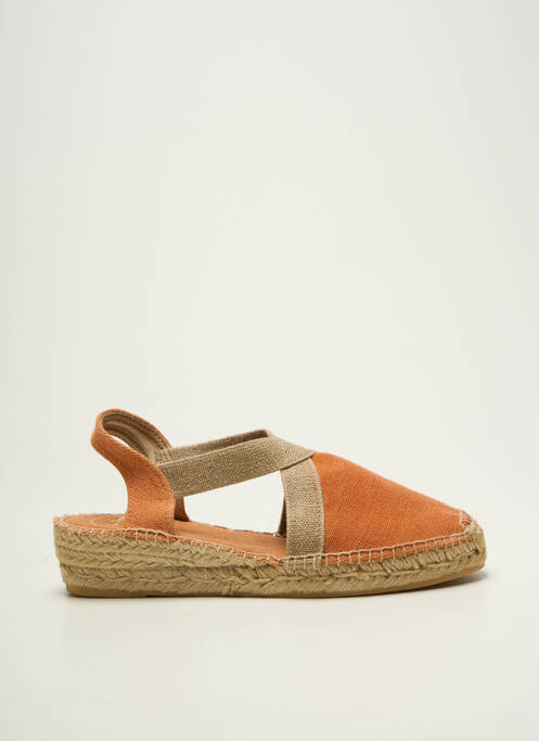 Espadrilles orange TONI PONS femme