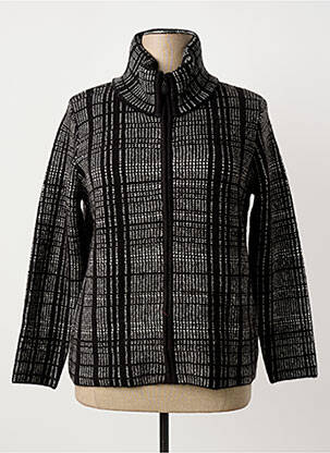 Gilet manches longues coupe cintrée noir BARBARA LEBEK femme