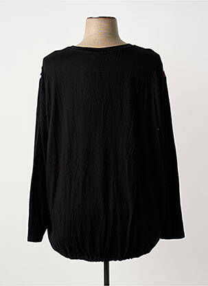 T-shirt manches longues manches longues noir BARBARA LEBEK femme