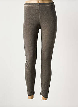 Legging stretch taille normale gris FRED SABATIER femme