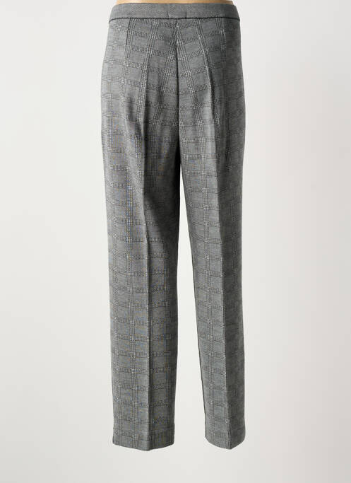 Pantalon droit stretch taille haute gris MINO MORA femme