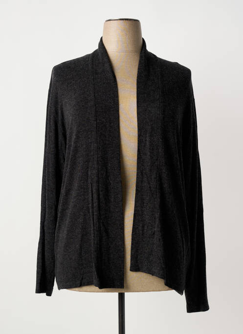 Gilet manches longues stretch gris GALMALLA femme