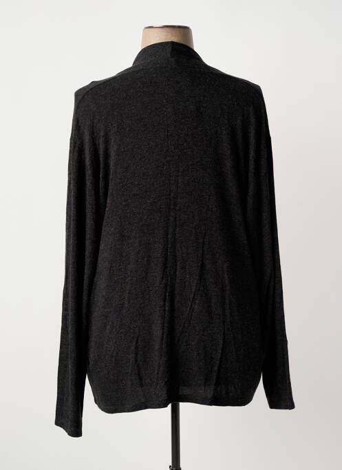 Gilet manches longues stretch gris GALMALLA femme