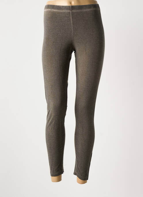 Legging stretch taille normale gris FRED SABATIER femme