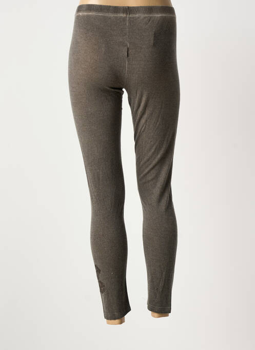 Legging stretch taille normale gris FRED SABATIER femme