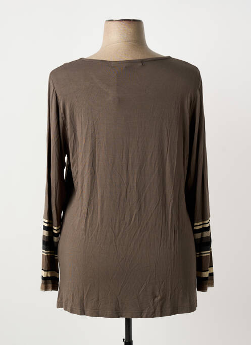 T-shirt marron ALAIN WEIZ femme