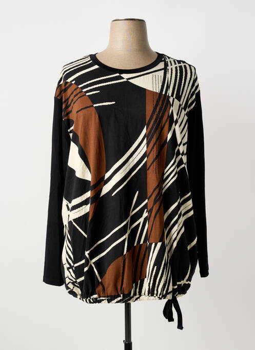 T-shirt noir BARBARA LEBEK femme