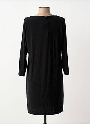 Robe courte manches 3/4 manches 3/4 noir YOEK femme